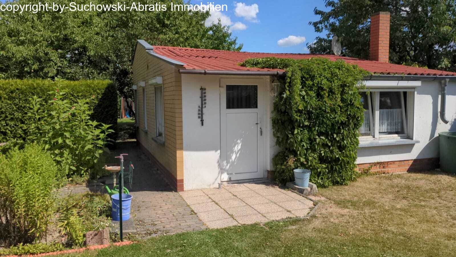 Dahme: *** Eigentums-Wochenendgrundstück in schöner Lage – geräumige Laube, sehr gepflegt *** 